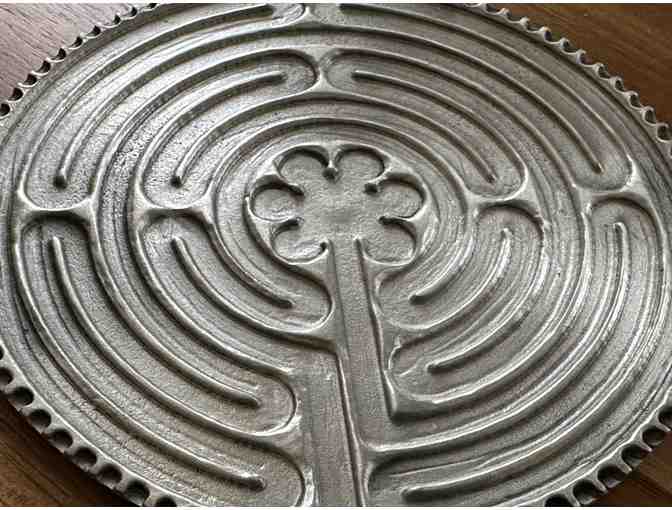 Cynthia Webb Pewter Labyrinth - Photo 1