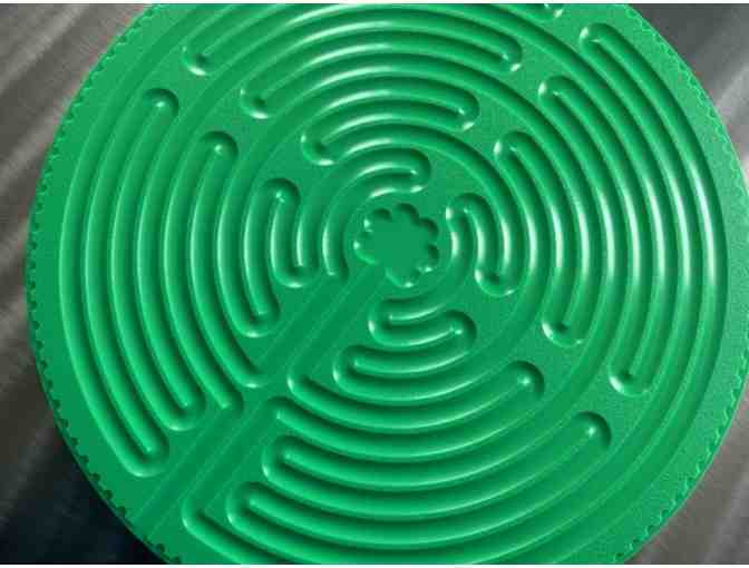 Chartres Labyrinth | 18-inch Vibrant Green Acrylic - Photo 2