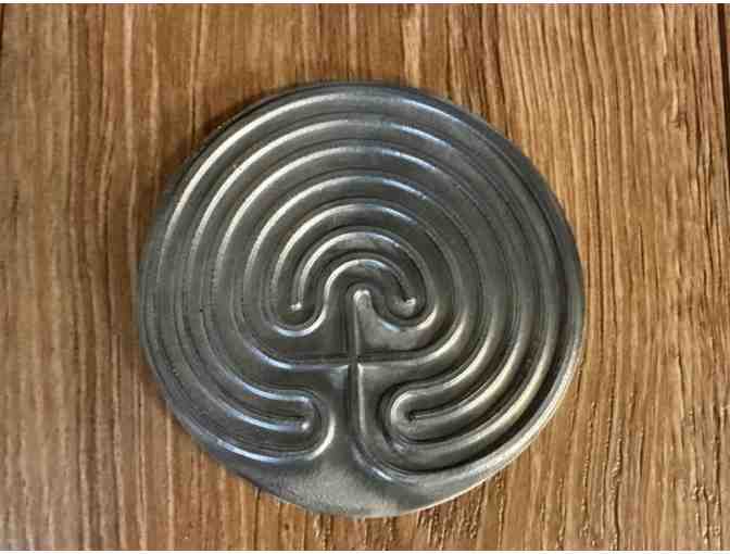 Classical Labyrinth | Deeply Grooved Pewter - Photo 2