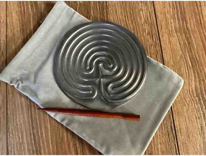 Classical Labyrinth | Deeply Grooved Pewter - Photo 5