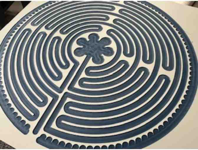 Acrylic Labyrinth | LIMITED EDITION |Navy Blue Path - Photo 2