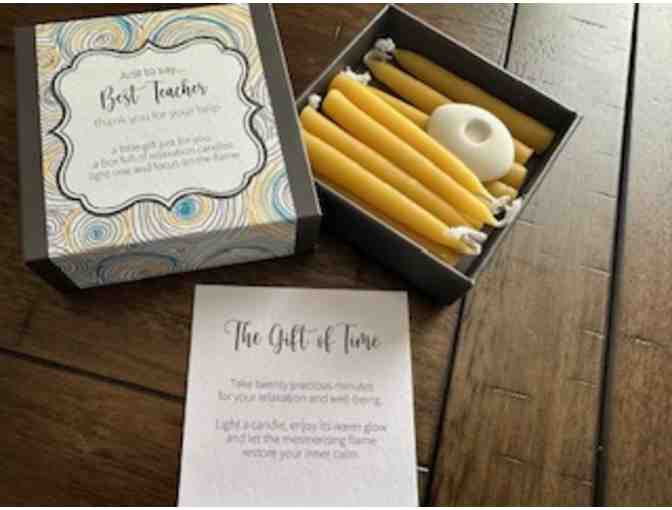 British Candle Set | BEST TEACHER - Photo 2