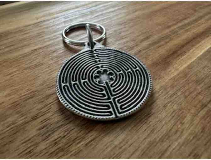 Dual-Sided Labyrinth Keychain - Photo 1