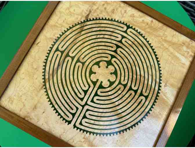 Beautiful, One-of-a-Kind Labyrinth Keepsake Box - Photo 3