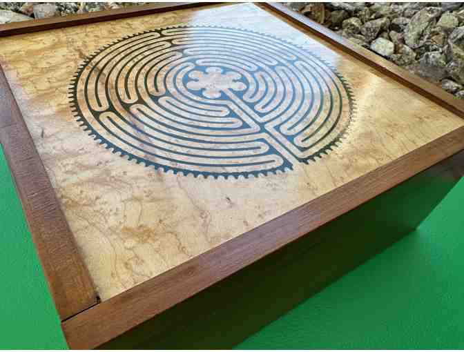 Beautiful, One-of-a-Kind Labyrinth Keepsake Box - Photo 5