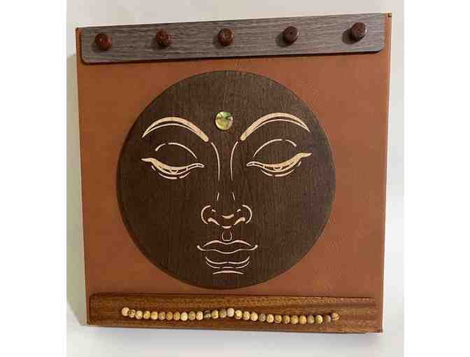 BUDDHA FACE on Leatherette - Photo 1