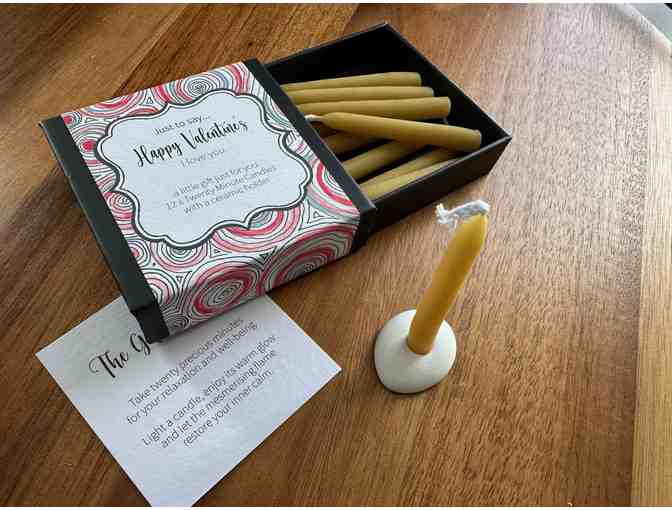 British Candle Set | HAPPY VALENTINE'S DAY - Photo 2