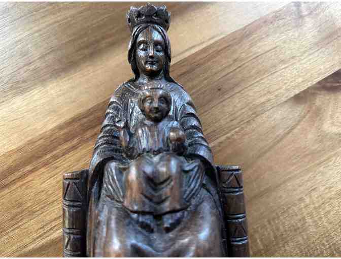 Wooden Madonna & Child