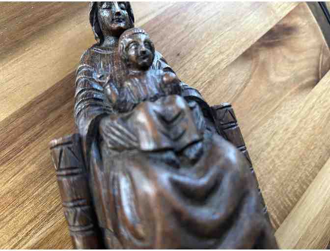 Wooden Madonna & Child