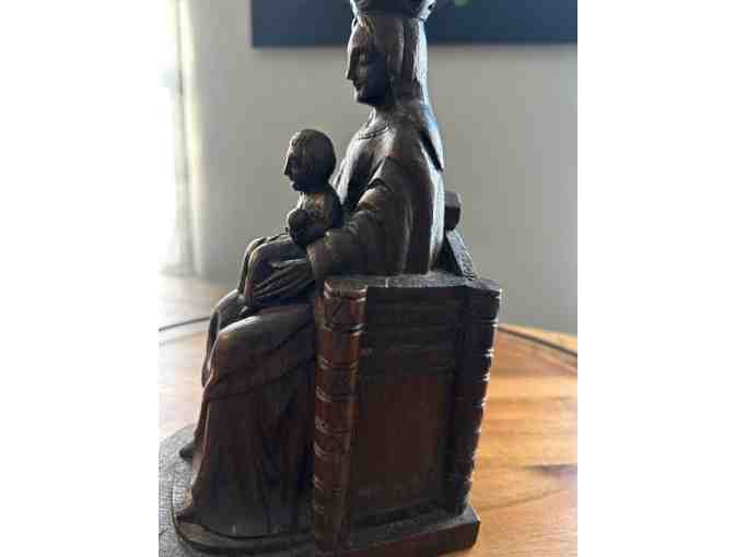 Wooden Madonna & Child