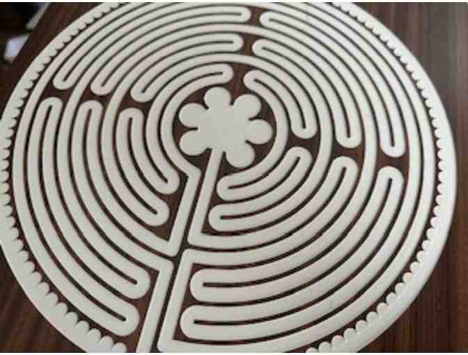 Acrylic Labyrinth | LIMITED EDITION | Wooden Brown