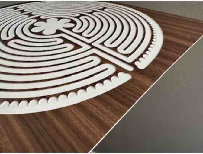 Acrylic Labyrinth | LIMITED EDITION | Wooden Brown