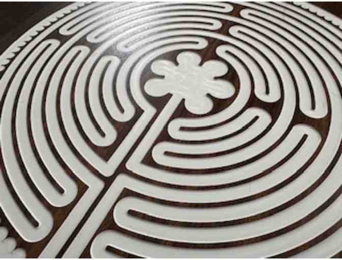 Acrylic Labyrinth | LIMITED EDITION | Wooden Brown
