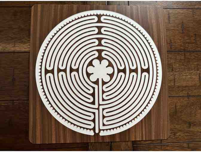 Acrylic Labyrinth | LIMITED EDITION | Wooden Brown
