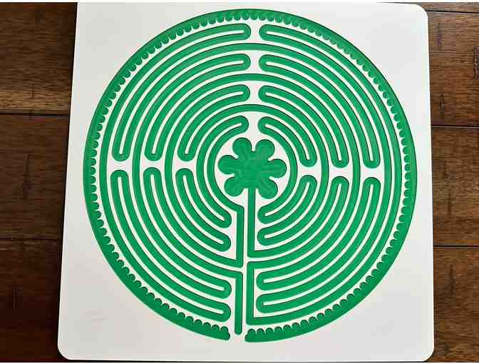 Acrylic Labyrinth | LIMITED EDITION | Green & White