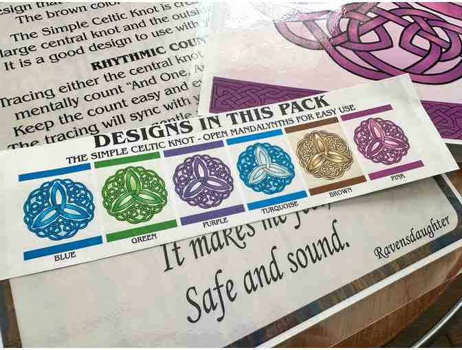 Celtic Mandalynth Laminated Card Pack