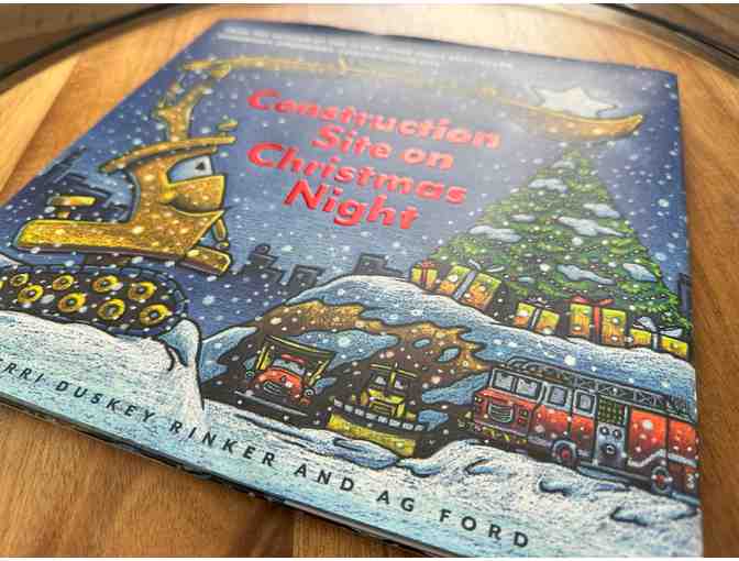 Construction Site on Christmas Night