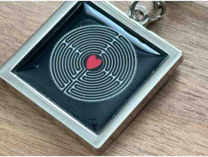 Heart's Journey | Labyrinth Keychain
