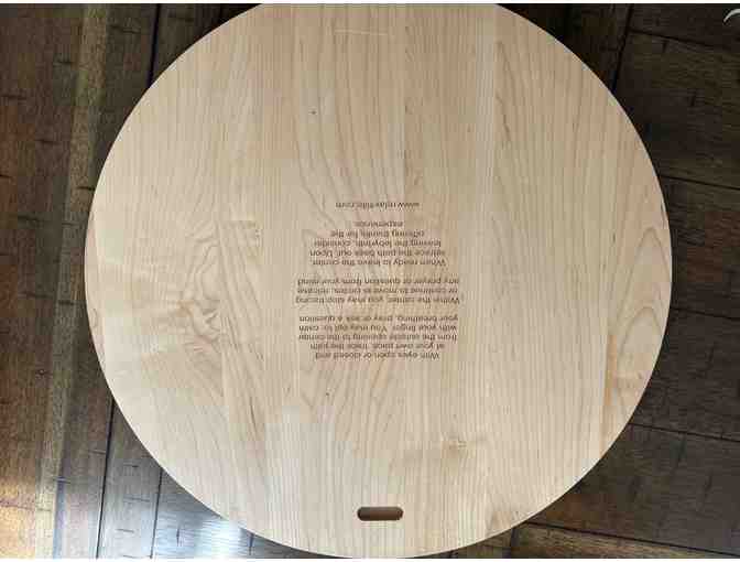 Large Chartres Wooden Labyrinth | Engraved