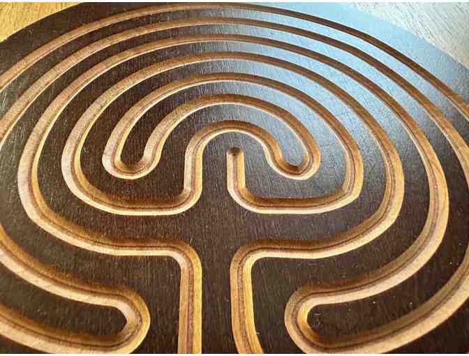 Classical Labyrinth | Cherry Wood & Stained