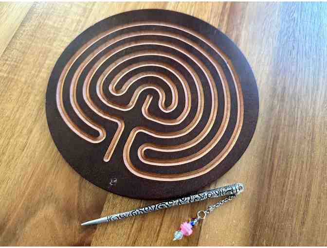 Classical Labyrinth | Cherry Wood & Stained