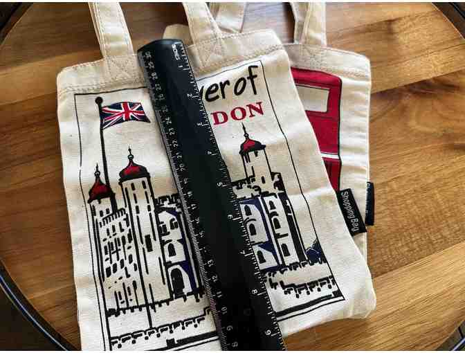 London Souvenir | Set of Two Canvas Totes
