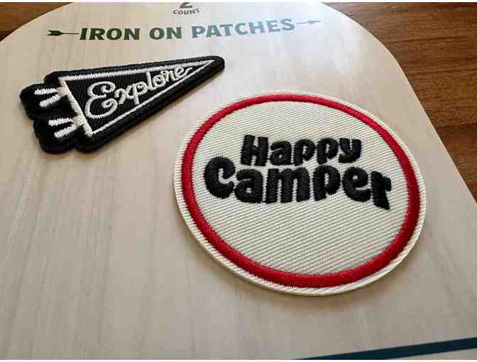 Go Outside | Set of Six Iron On Patches