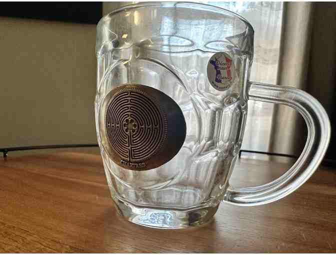 Labyrinth Glass Mug | Chartres, France