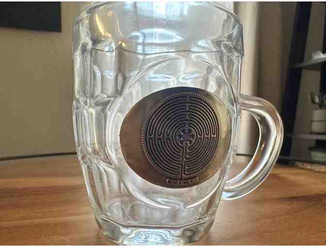 Labyrinth Glass Mug | Chartres, France