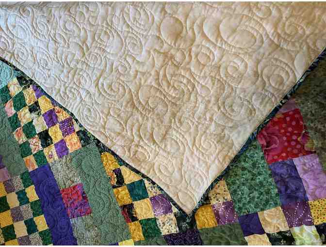 Handcrafted Beauty | Bright Batik Quilt