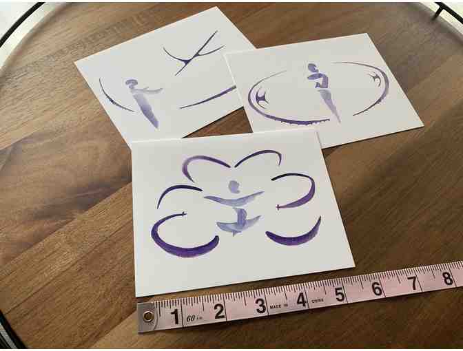 Chartres Labyrinth Series #1 | Set of 3 Notecards