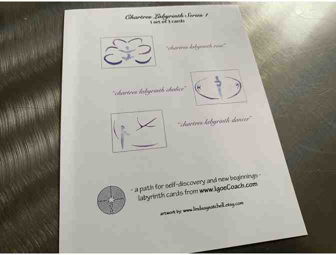 Chartres Labyrinth Series #1 | Set of 3 Notecards
