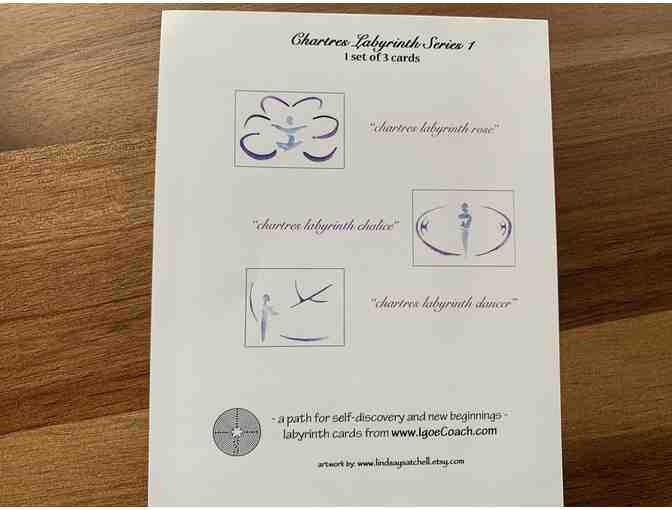 Chartres Labyrinth Series #1 | Set of 3 Notecards