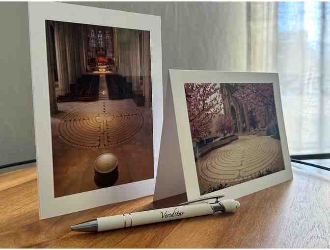 Grace Cathedral Labyrinths | Set of 2 Photographic Notecards
