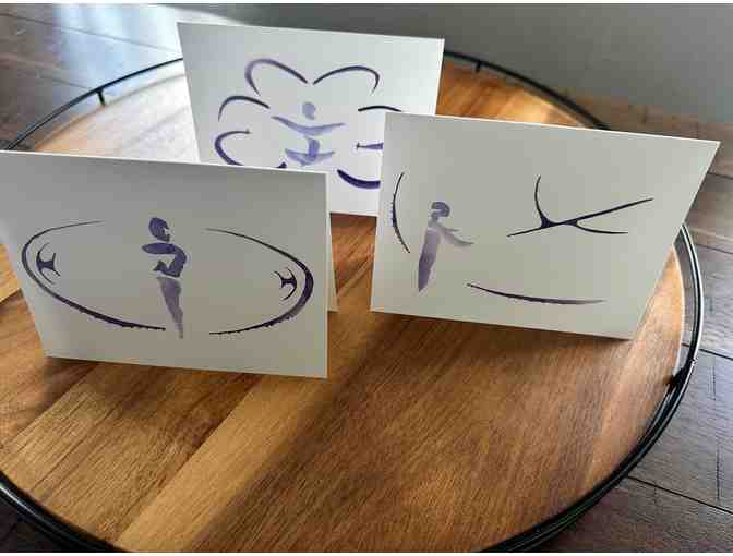 Chartres Labyrinth Series #1 | Set of 3 Notecards