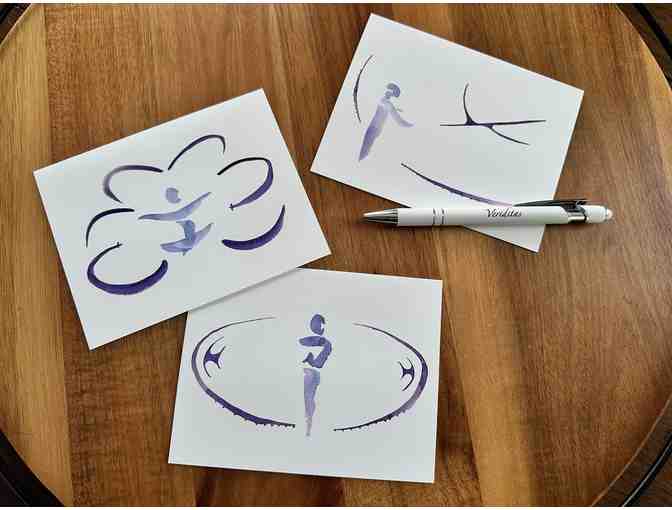 Chartres Labyrinth Series #1 | Set of 3 Notecards