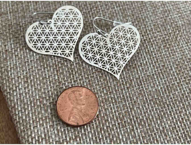 Heart Flower of Life | Earring Set