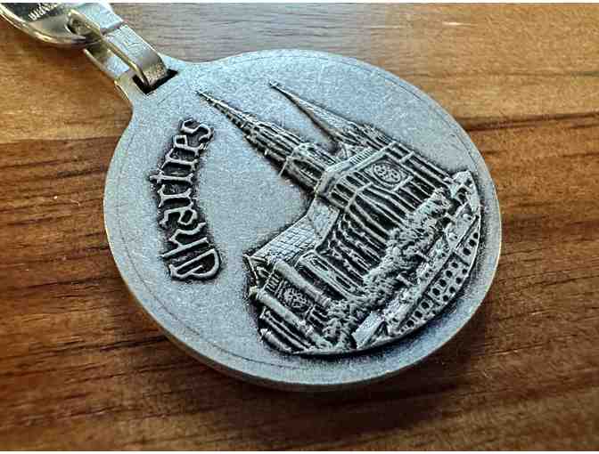 Direct from Chartres | Labyrinth & Cathedral Keychain