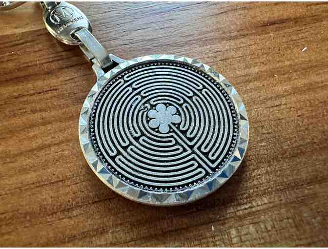 Direct from Chartres | Labyrinth & Cathedral Keychain
