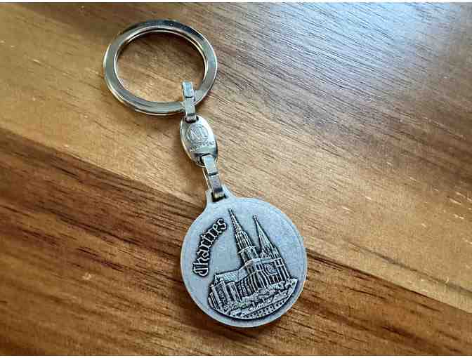 Direct from Chartres | Labyrinth & Cathedral Keychain