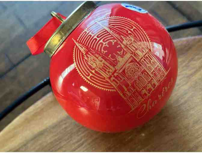 From Chartres Cathedral | Red & Gold Ornament