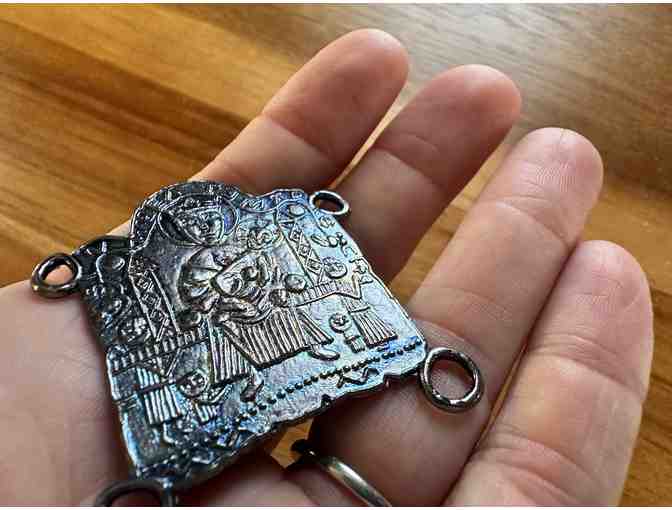 Pilgrimage Badge with subtle RAINBOW SHEEN