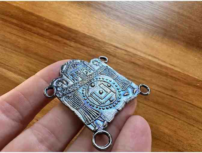 Pilgrimage Badge with subtle RAINBOW SHEEN