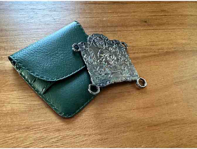 Pilgrimage Badge with subtle RAINBOW SHEEN