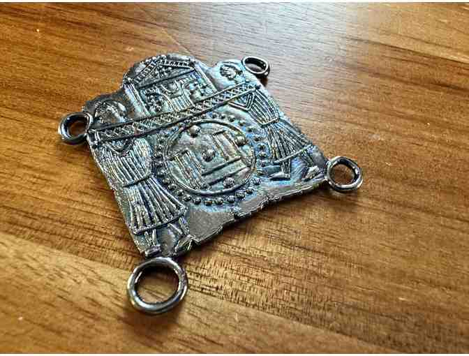 Pilgrimage Badge with subtle RAINBOW SHEEN