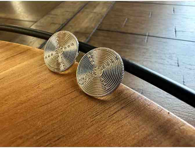 Chartres Labyrinth | Post Earrings #2