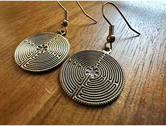 Chartres Labyrinth | Dangle Earrings