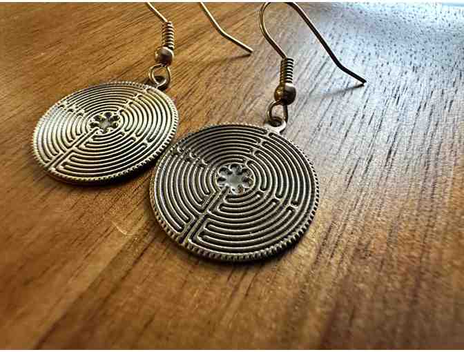 Chartres Labyrinth | Dangle Earrings