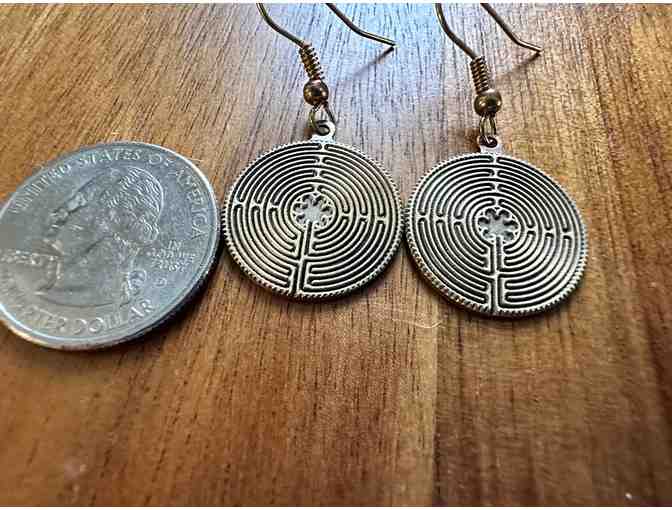 Chartres Labyrinth | Dangle Earrings