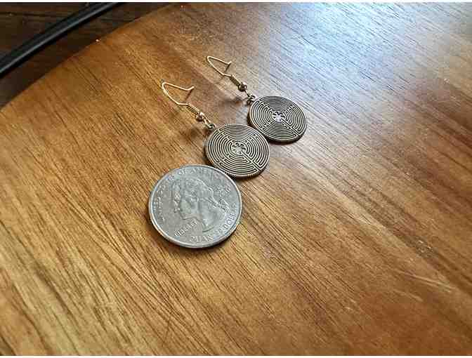 Chartres Labyrinth | Dangle Earrings